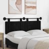 Tête de lit suspendue Noir Velours 630333630333