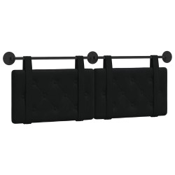 Tête de lit suspendue Noir Velours 630333630333