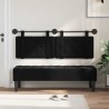 Tête de lit suspendue Noir Velours 630333630333