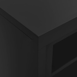 Armoire à portes coulissantes Anthracite 90x40x90 cm Acier 630339630339