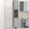 Armoire de bain Sonoma gris 30x30x179 cm Bois d'ingénierie 630342630342
