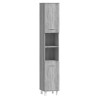 Armoire de bain Sonoma gris 30x30x179 cm Bois d'ingénierie 630342630342
