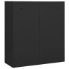 Armoire de bureau Anthracite 90x40x102 cm Acier 630343630343