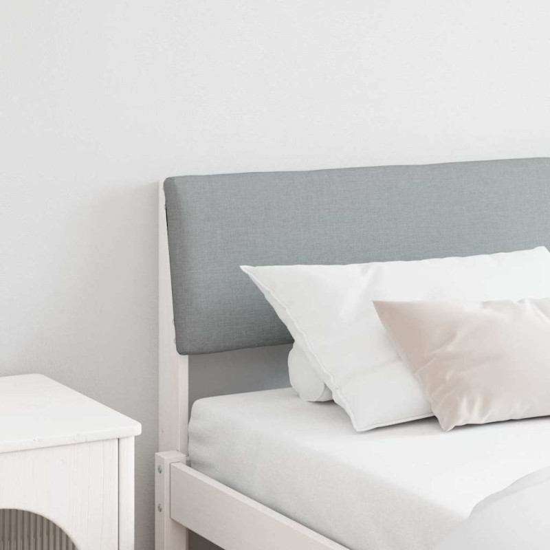 Tête de lit capitonnée Gris clair 200 cm Pin massif 630347630347