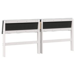 Tête de lit capitonnée Gris clair 200 cm Pin massif 630347630347