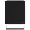 Tables de chevet 2 pcs noir 40x35x50 cm bois d’ingénierie 630352630352
