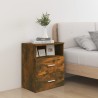 Tables de chevet 2 pcs Chêne fumé 50x32x60 cm 630353630353