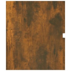 Armoire de lavabo Chêne fumé 100x38,5x45 cm Bois d'ingénierie 630358630358