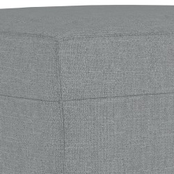 Ensemble de canapés 3 pcs avec coussins Gris clair Tissu 630365630365