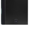 Armoire de salle de bain à miroir LED noir brillant 62x14x60 cm 630367630367