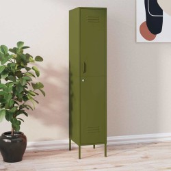 Armoire à casiers Vert olive 35x46x180 cm Acier 630369630369