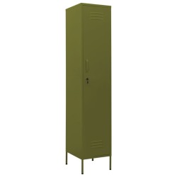 Armoire à casiers Vert olive 35x46x180 cm Acier 630369630369