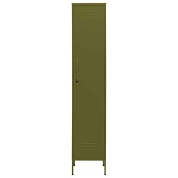 Armoire à casiers Vert olive 35x46x180 cm Acier 630369630369