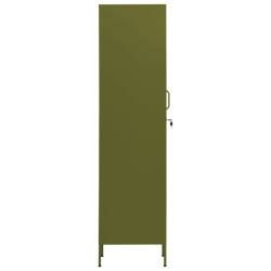 Armoire à casiers Vert olive 35x46x180 cm Acier 630369630369