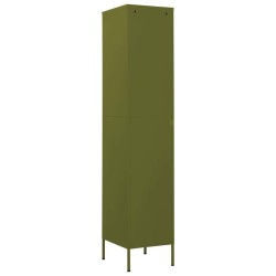 Armoire à casiers Vert olive 35x46x180 cm Acier 630369630369