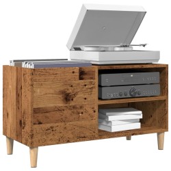 Armoire à disques vieux bois 84,5x38x48 cm bois d'ingénierie 630372630372