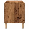 Armoire à disques vieux bois 84,5x38x48 cm bois d'ingénierie 630372630372