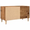 Armoire à disques vieux bois 84,5x38x48 cm bois d'ingénierie 630372630372