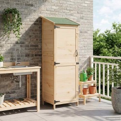 Abri de jardin avec toit Naturel 59,5 x 56 x 176,5 cm 630379630379