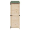 Abri de jardin avec toit Naturel 59,5 x 56 x 176,5 cm 630379630379