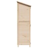 Abri de jardin avec toit Naturel 59,5 x 56 x 176,5 cm 630379630379
