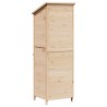 Abri de jardin avec toit Naturel 59,5 x 56 x 176,5 cm 630379630379