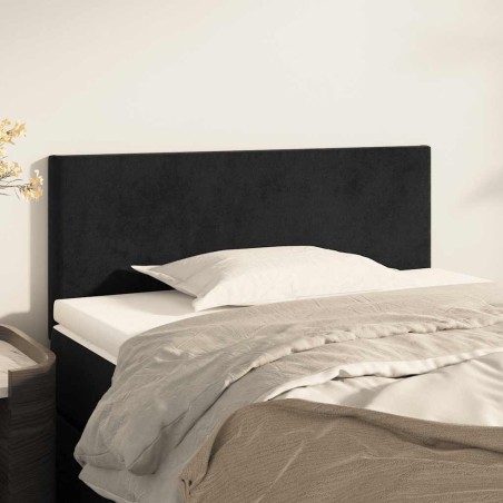 Tête de lit Noir 100x5x78/88 cm Velours 630384630384