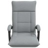Fauteuil de sol ajustable Gris clair Tissu 630394630394