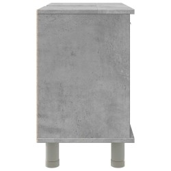 Armoire de salle de bain Gris béton 60x32x53,5 cm Aggloméré 630395630395