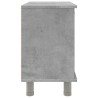 Armoire de salle de bain Gris béton 60x32x53,5 cm Aggloméré 630395630395