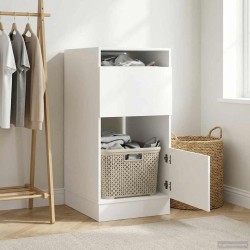 Armoire à Laver Blanc 50 x 68 x 102 cm Bois d'ingénierie 630396630396
