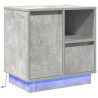Cabinet de chevet avec tiroir Gris béton 50 x 34,5 x 50 cm. 630398630398
