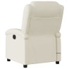 Fauteuil de massage inclinable en similicuir crème 630403630403
