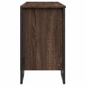 Armoire lavabo de salle de bain chêne marron 91x35x60 cm 630405630405