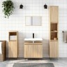 Armoire de bain chêne sonoma 58x33x60 cm bois d'ingénierie 630406630406