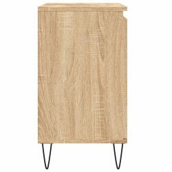 Armoire de bain chêne sonoma 58x33x60 cm bois d'ingénierie 630406630406