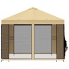 Abri de jardin avec parois 3 x 3 m Crème Polyester et Acier 630424630424