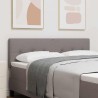 Tête de lit réglable en hauteur Taupe 144 cm tissu 630450630450