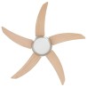 Ventilateur de plafond avec lumière et télécommande Ø 110 cm 630459630459
