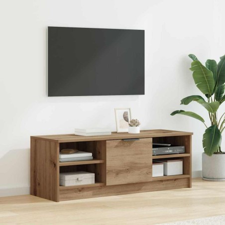 Meuble TV 102 x 35 x 36,5 cm Chêne artisanal Bois d'ingénierie 630491630491
