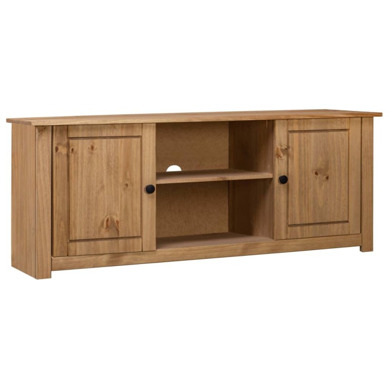 Meuble TV 120x40x50 cm Bois de pin massif Gamme Panama 630492630492