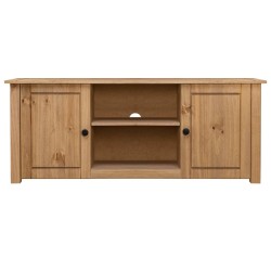 Meuble TV 120x40x50 cm Bois de pin massif Gamme Panama 630492630492