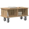 Meuble TV 68,5 x 35 x 35 cm Chêne artisanal Bois d'ingénierie 630494630494