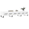 Meuble TV blanc 150x36x30 cm bois d'ingénierie 630502630502
