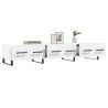 Meuble TV blanc 150x36x30 cm bois d'ingénierie 630502630502