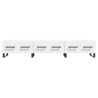 Meuble TV blanc 150x36x30 cm bois d'ingénierie 630502630502