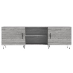 Meuble TV sonoma gris 150x30x50 cm bois d'ingénierie 630506630506