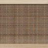 Meuble TV Blanc 80x30x40 cm Bois de pin massif et rotin naturel 630507630507