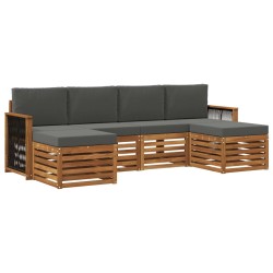 Ensembles de canapés Bois d'Acacia Massif 630514630514