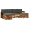 Ensembles de canapés Bois d'Acacia Massif 630514630514